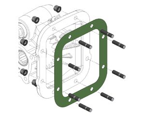 Монтажный набор для установки КОМ на КПП HINO